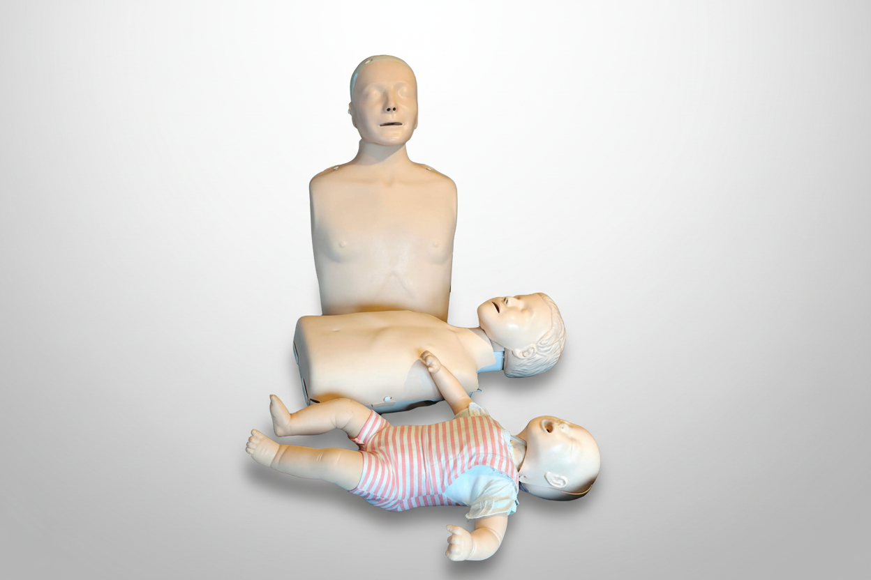 Lot de 3 mannequins de secourisme Laerdal – Reconditionnés