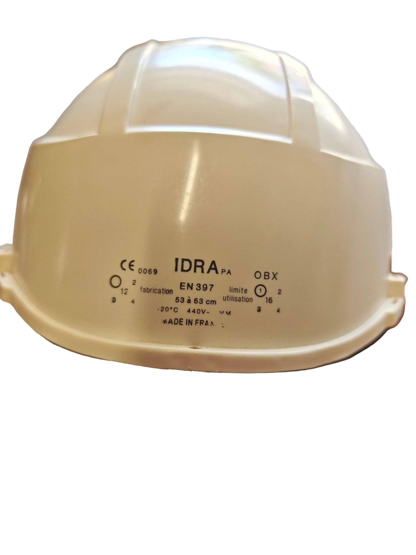 Lot EPI électricien pour formation - Casque IDRA + Gants isolants CATU CG-3 classe 3 (matériel pédagogique, hors service)