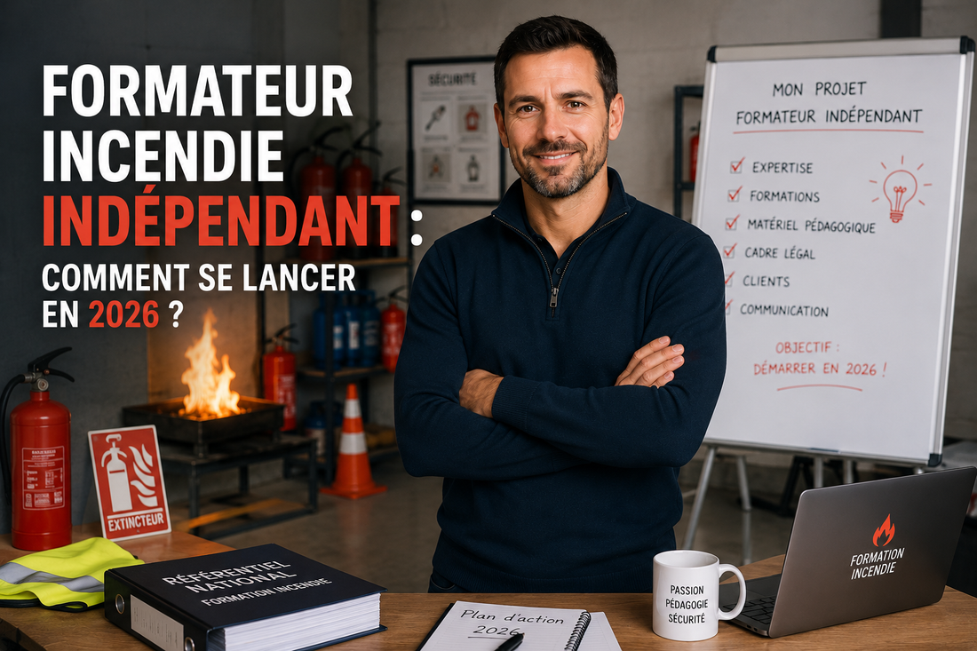 Devenir formateur incendie