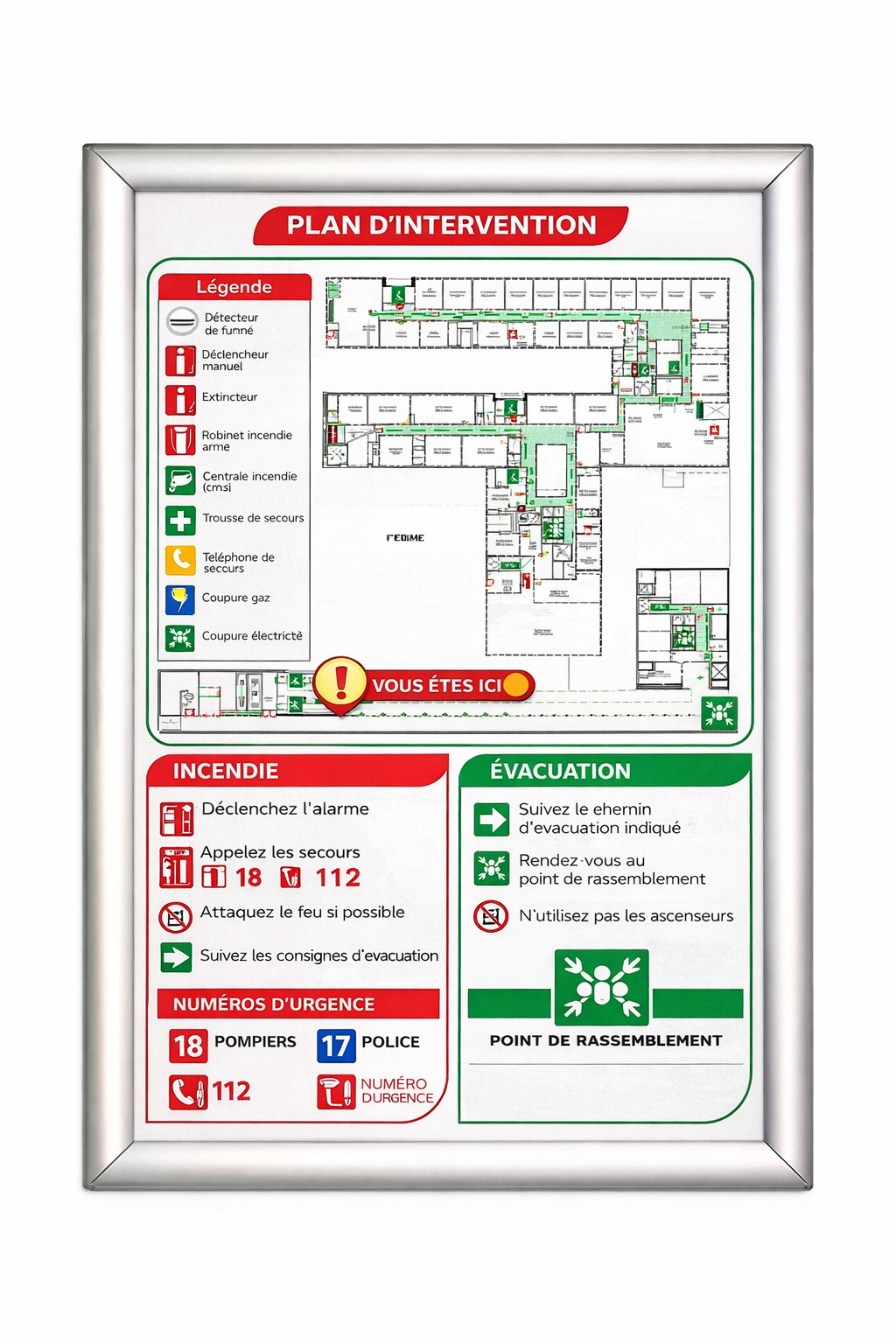 Pack de 48 illustrations incendie - Pour des scénarios pédagogiques avancé