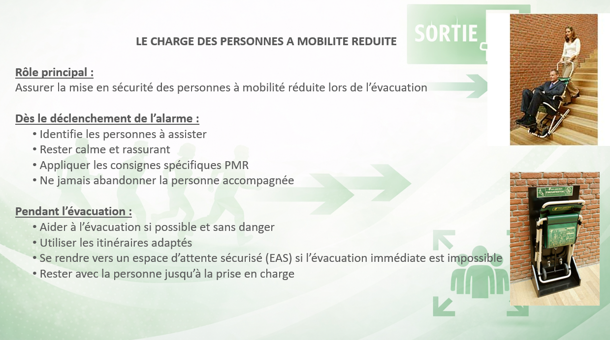 Diaporama formation EPI : équipier de première intervention (diapo incendie + évacuation) - support formateur (PPTX)