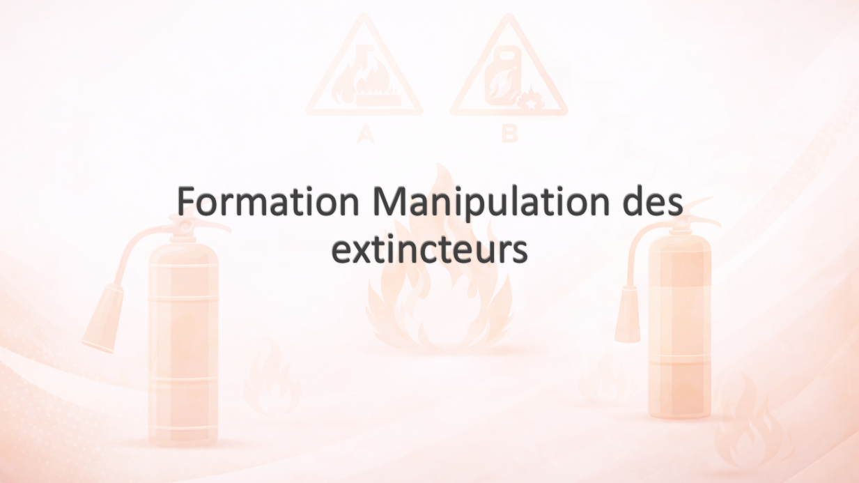 Diaporama de formation incendie – Support formateur (PPTX)