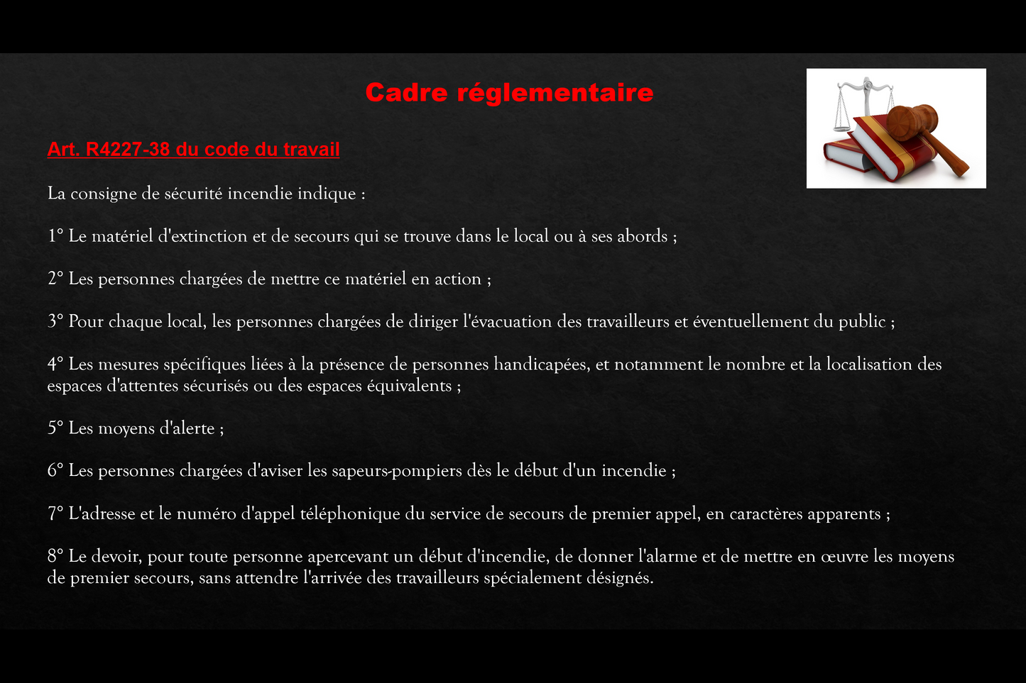 Diaporama formation EPI : équipier de première intervention (diapo incendie + évacuation) - support formateur (PPTX)