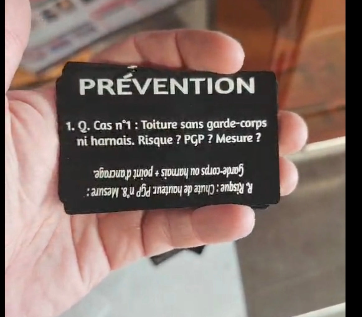 100 cartes questions / réponses SST
