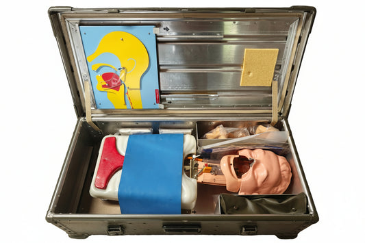 Mannequin RCP militaire vintage Armée Suisse – Phantom entraînement massage cardiaque (Collector)