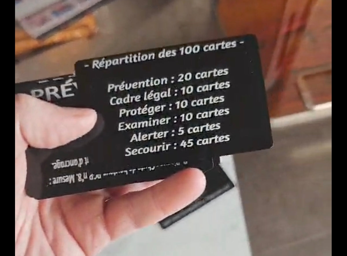 100 cartes questions / réponses SST