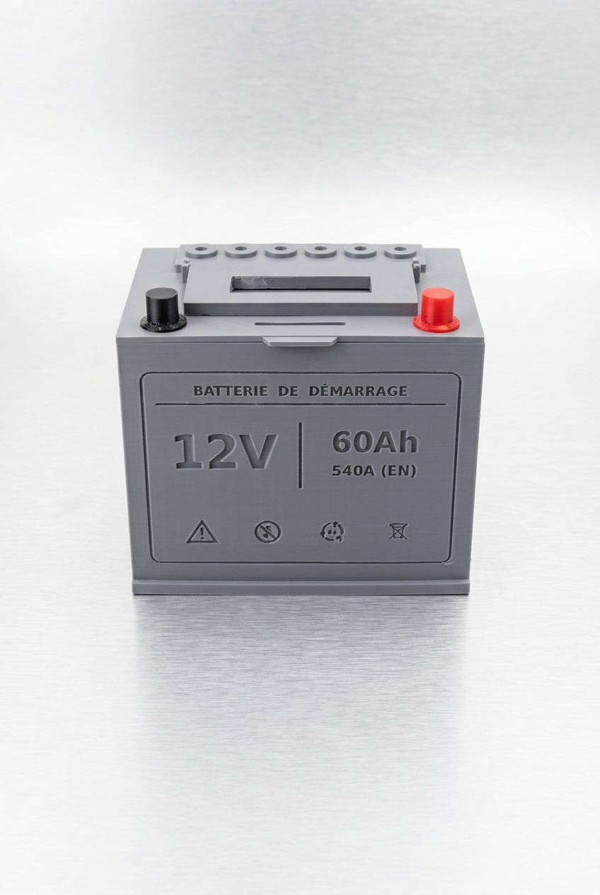 Batterie 12V factice fumigène – Simulateur pour formation incendie